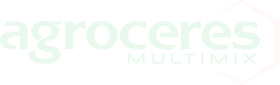 Logo Agroceres Multimix na cor branca